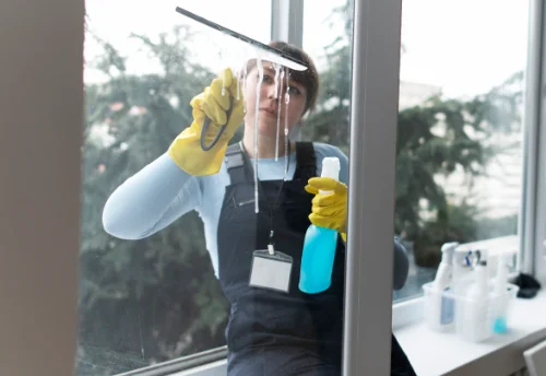 Nettoyage de vitres intérieures et extérieures à Meursac